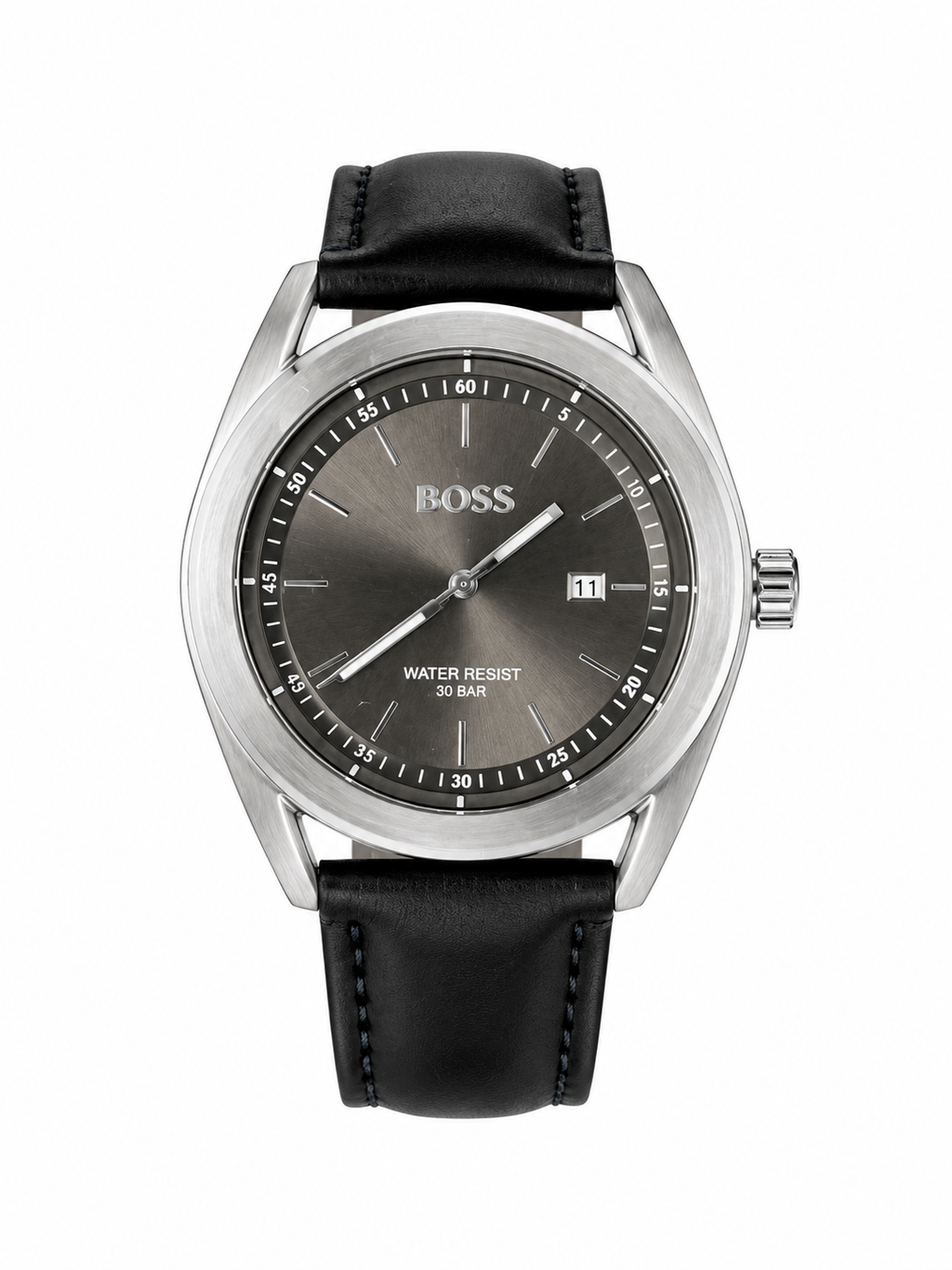 Hugo Boss Black Leather Strap