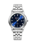 Portive Royal Blue Dial Waterproof Watch