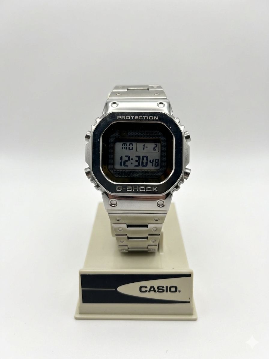 Casio Metal Digital G Shock Watch
