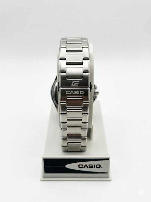 Casio All Stainless Steel Analog Date Watch
